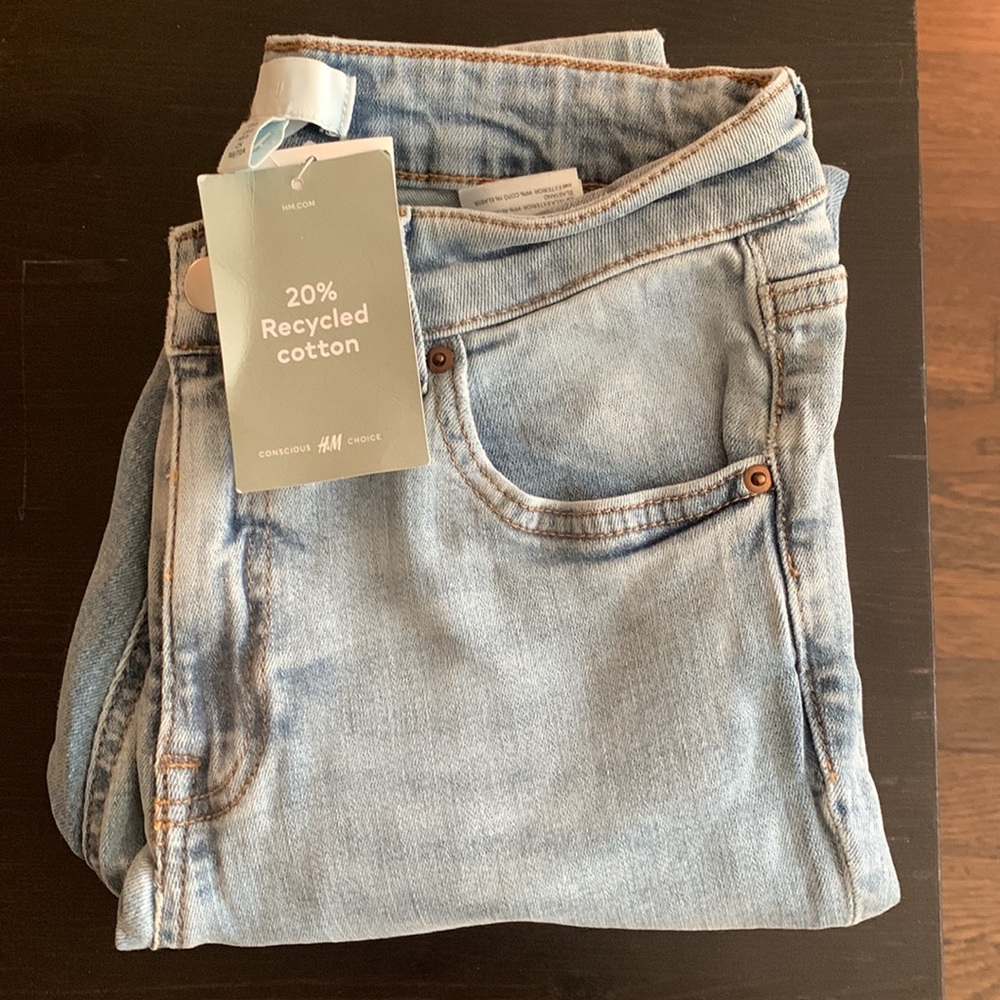 H&M denim light blue jeans